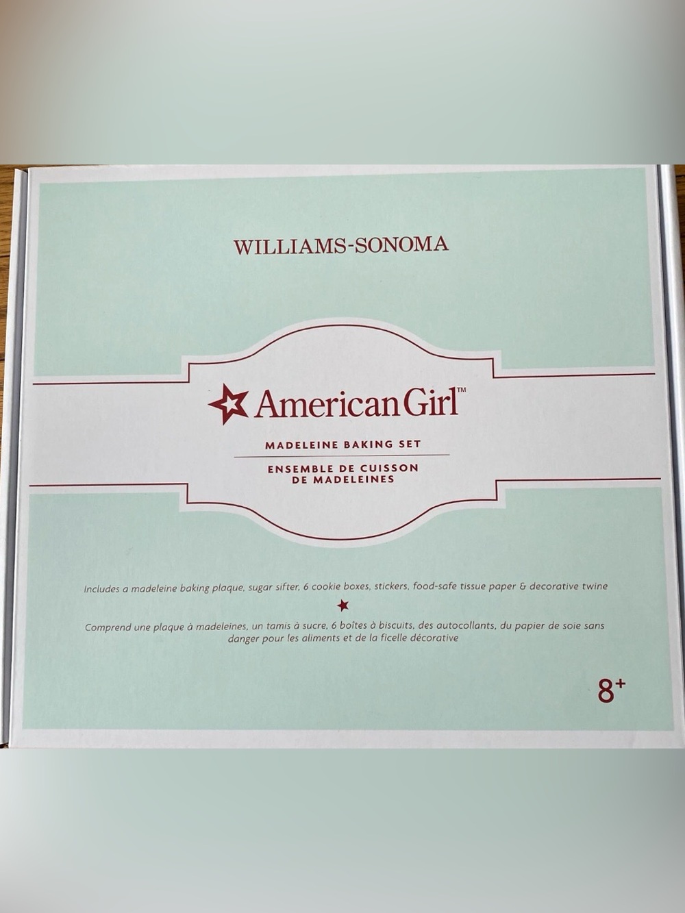 Williams-Sonoma American Girl Madeleine Baking Set - Mint